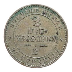 2 Nové groše 1863 B
