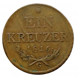 1 Krejcar 1816 G