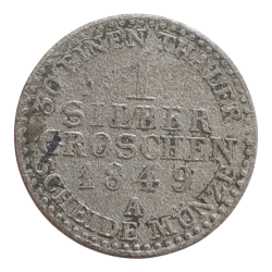 1 Stříbrný groš 1849 A