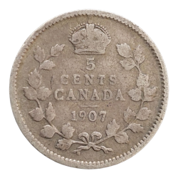 5 Centů 1907