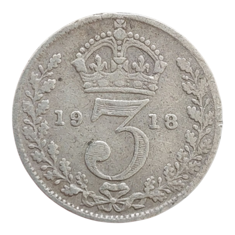 3 Pence 1918