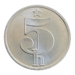 5 Haléř 1984 R