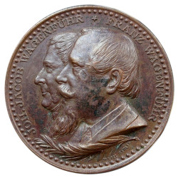 Ausbeute Bronz - Medaile 1892