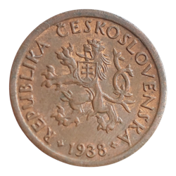 10 haléř 1938