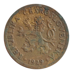 10 haléř 1929 R