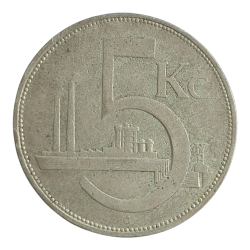 5 koruna 1932 R