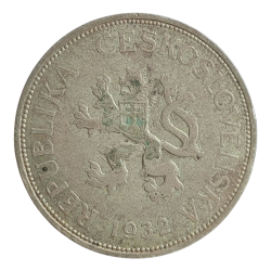 5 koruna 1932 R