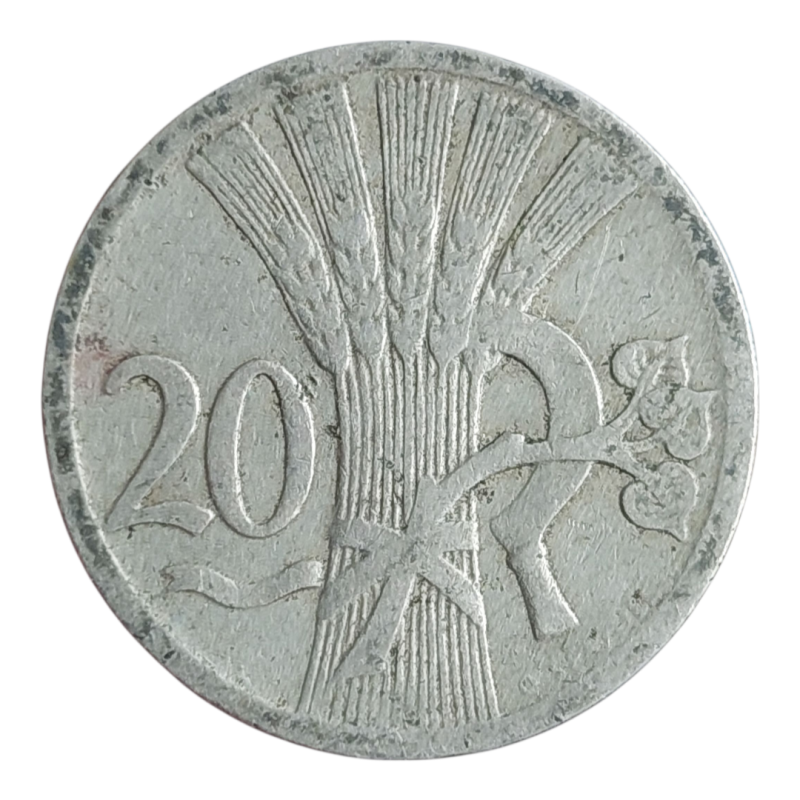 20 haléř 1929 R