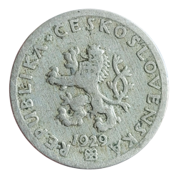 20 haléř 1929 R