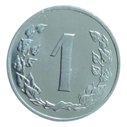 1 Haléř 1992 R