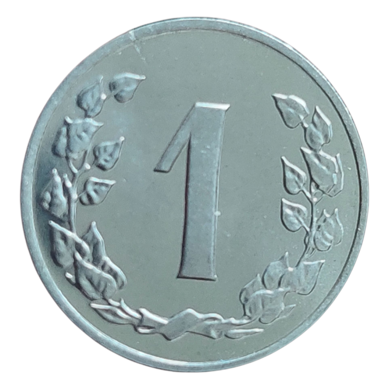 1 Haléř 1992 R