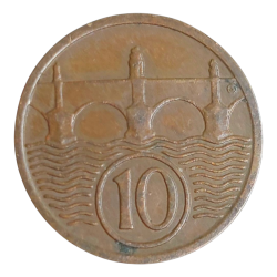 10 haléř 1935 R