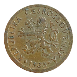 10 haléř 1935 R