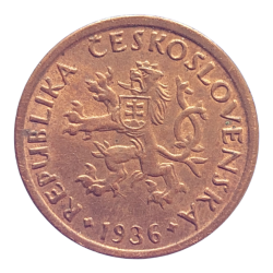 10 haléř 1936