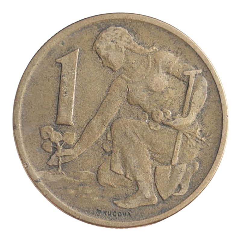 1 Koruna 1965
