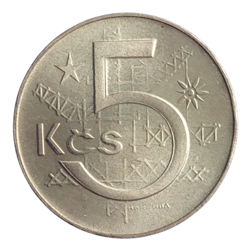 5 koruna 1984