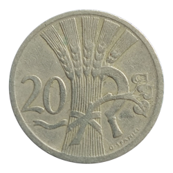 20 haléř 1927