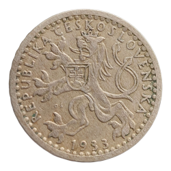 25 haléř 1933