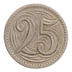 25 haléř 1933