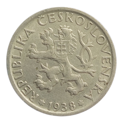1 Koruna 1938