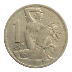 1 Koruna 1938