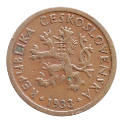 10 haléř 1933 R