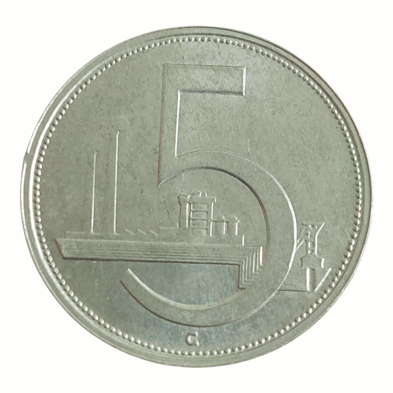 5 Koruna 1952 Nevydaná