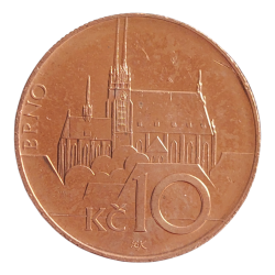 10 Koruna 2000 RR BRNO