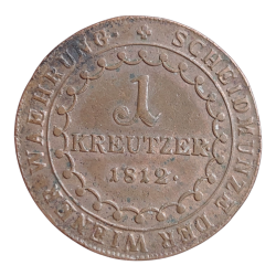 1 Krejcar 1812 B