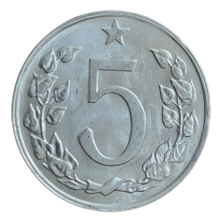 5 Haléř 1970